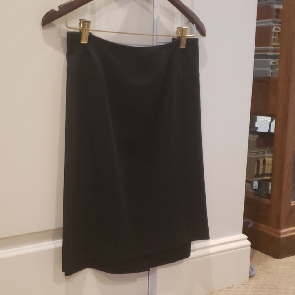 Black pencil skirt